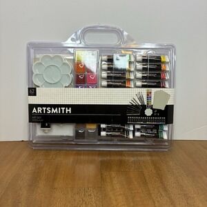 Artsmith Art Watercolor Set 62 Pc Joann's Exclusive Pencils Paint NIB Create